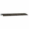 Door Canopy Black 137.8"x39.4" Polycarbonate